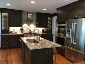 A remodeled kitchen